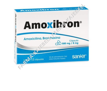 AMOXIBRON 500 Mg. C/12 Capsulas