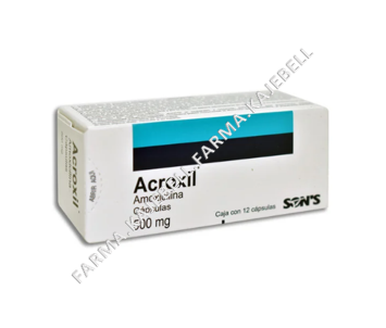 ACROXIL 500 Mg. C/12 Capsulas
