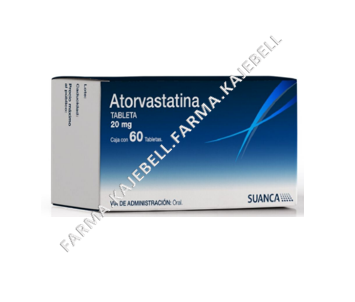 ATORVASTATINA 20 Mg. C/60 Tabletas