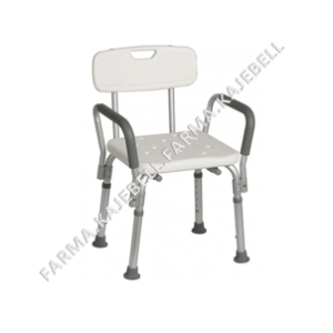 BANCO PARA DUCHA CON RESPALDO Y DESANSA BRAZOS KJBL