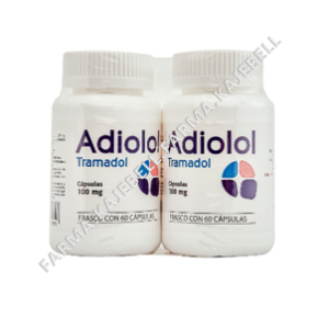 ADIOLOL 100 Mg. Frasco C/60 Capsulas 2 Pack Libaracion Inmediata