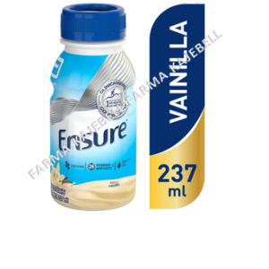 ENSURE Sabor Vainilla SUSP. ORAL 237 ML. 1 Kcal/1 ML.