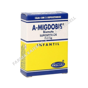 A-MIGDOBIS Infantil 0.022 Gr. C/2 Supositorios