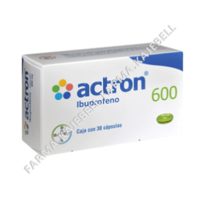 ACTRON 600MG C/30 CAP