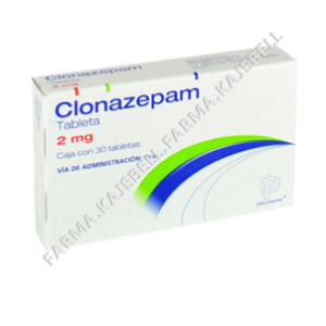 CLONAZEPAM 2 Mg. C/30 Tabletas