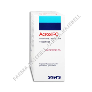 ACROXIL-C 250/8 Mg/5 Ml. Frasco. 60 Ml
