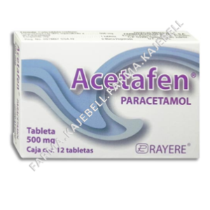 ACETAFEN 500 Mg. C/12 Tabletas
