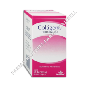 COLAGENO HIDROLIZADO 700 Mg. C/60 Tabletas