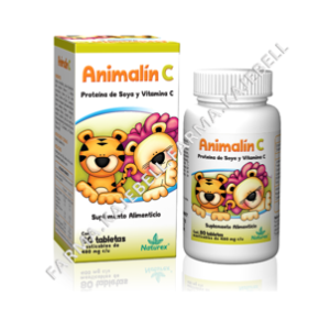 ANIMALIN-C 480 Mg. C/80 Tabletas Masticables