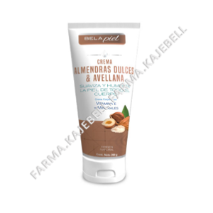 BELAPIEL CREMA DE ALMENDRAS DULCES Y AVELLANA Tubo 200 Gr