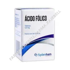ACIDO FOLICO 5 Mg. C/20 Tabletas