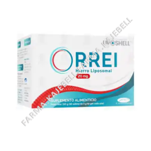 ORREI HIERRO LIPOSOMAL 20MG - GEL 30X5G