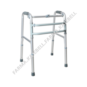 ANDADERA de ALUMINIO FIJA Color Plata.