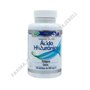 ACIDO HIALURONICO 500 Mg. C/60 Tabletas