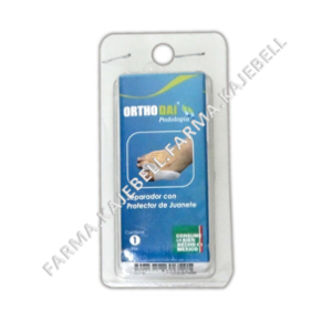 SEPARADOR DE DEDO c/PROTECTOR DE JUANETE Unitalla Cja. c/1 Pza.