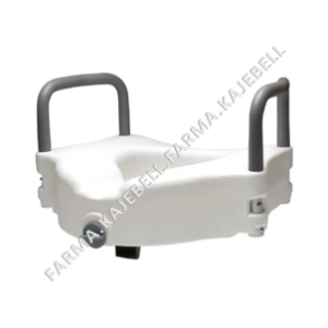 AUMENTO PARA WC c/DESCANSABRAZO y T. DE FIJACION .