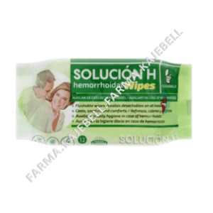 TOALLTAS HUMEDAS SOLUCION H HEMORRHOIDAL